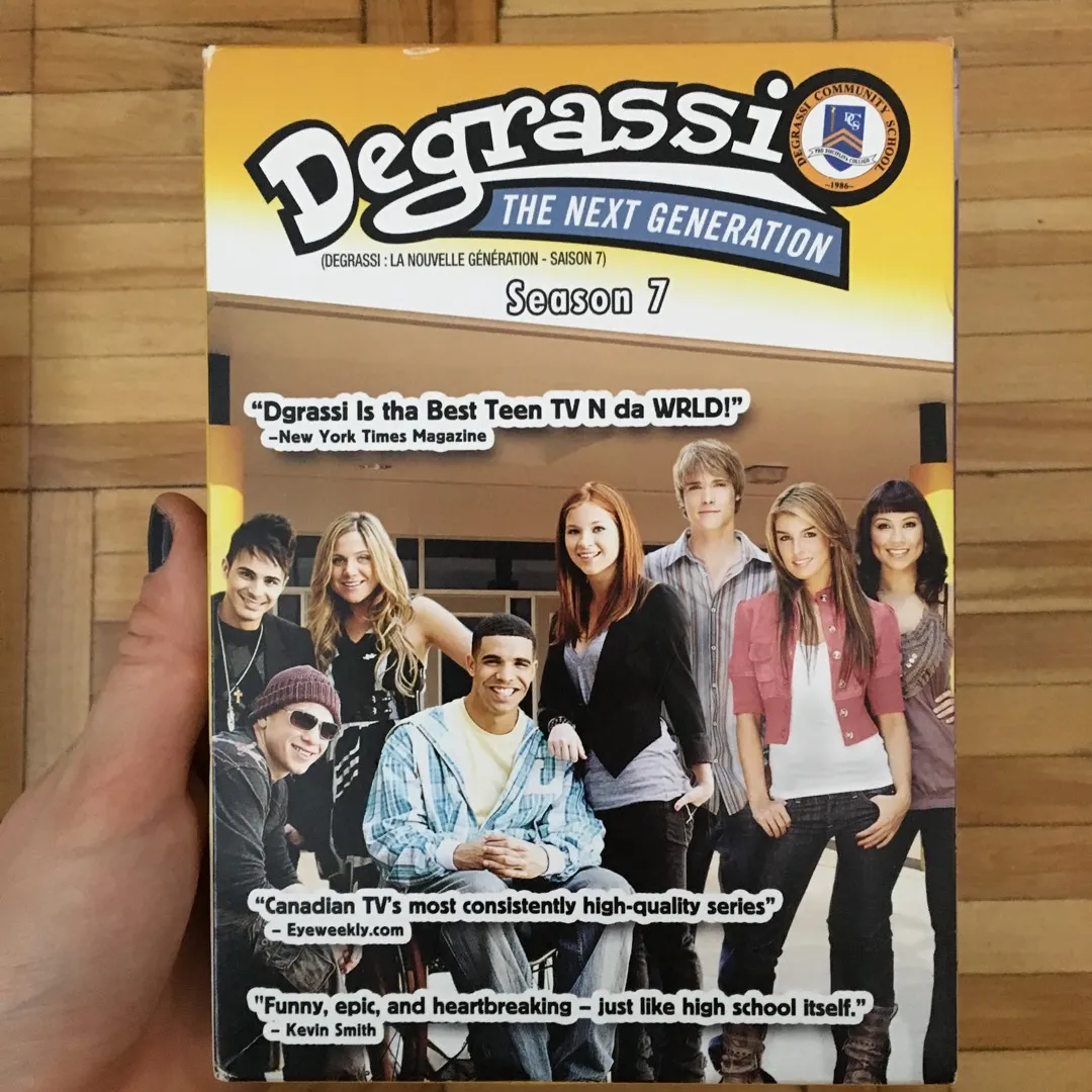 Degrassi Season 7 Complete DVD set photo 1