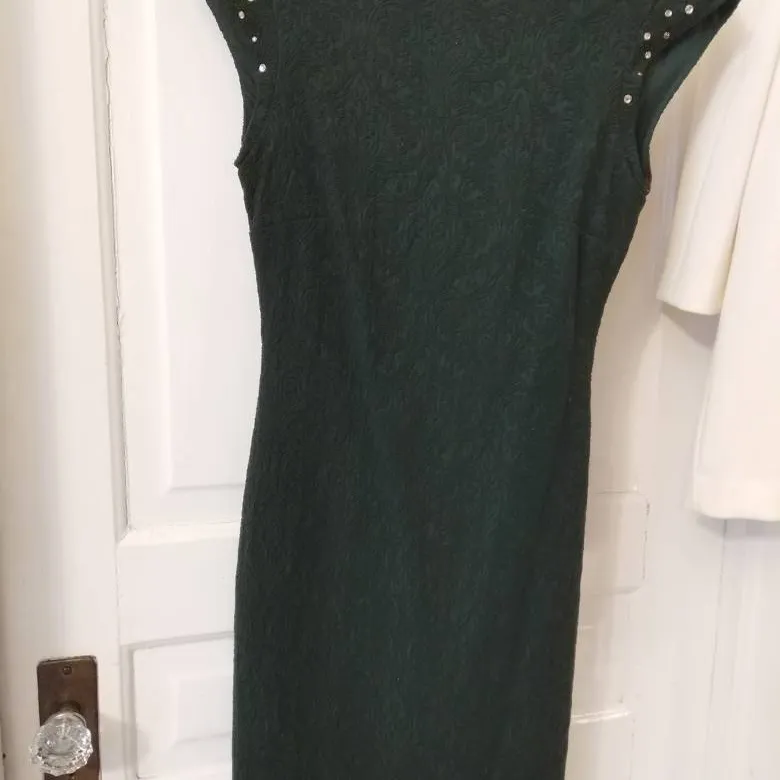 Emerald Green Dress photo 4