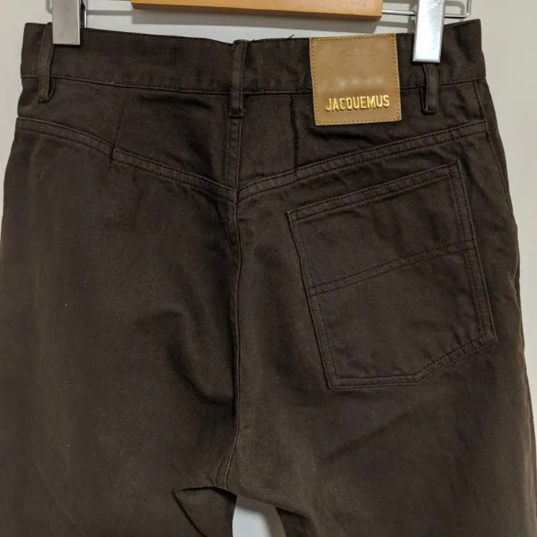 Jacquemus "Le Souk" Jeans. Brown Size 27 photo 1