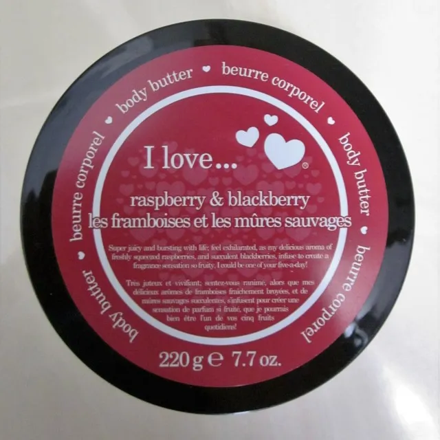 I Love... Raspberry & Blackberry Body Butter photo 1