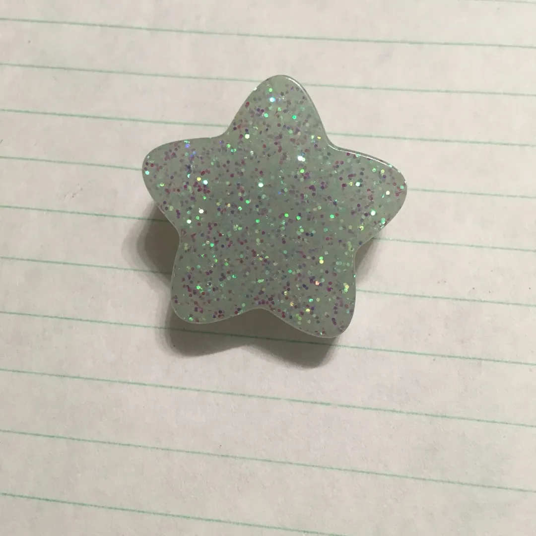 Glitter Star Pin photo 1