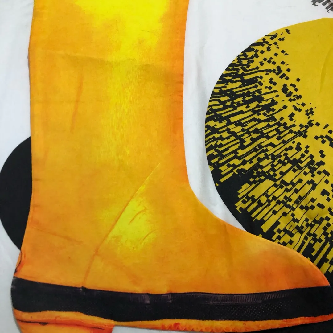 Yellow Rain Boot Stocking photo 3