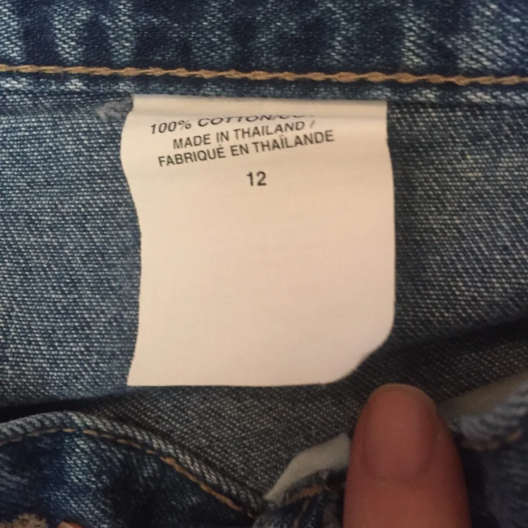 Youth Levi Size 12 Jeans photo 3