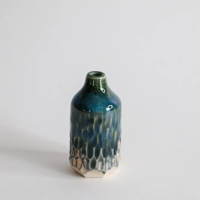 free handmade ceramics - incense / diffuser bottle photo 1