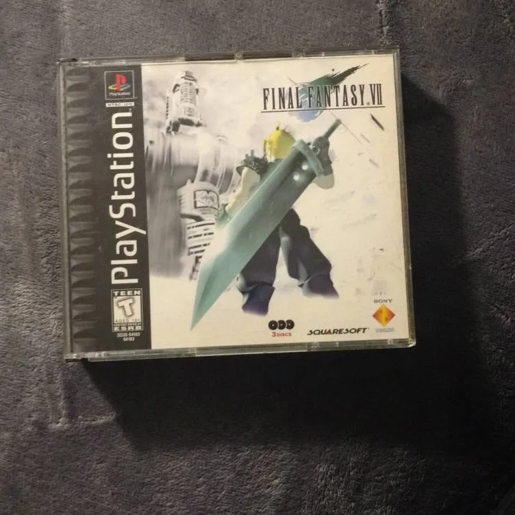 PS Final Fantasy VII Game photo 1
