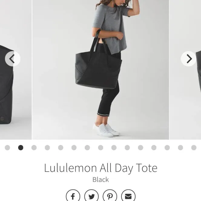 Lululemon All day tote - Large photo 1