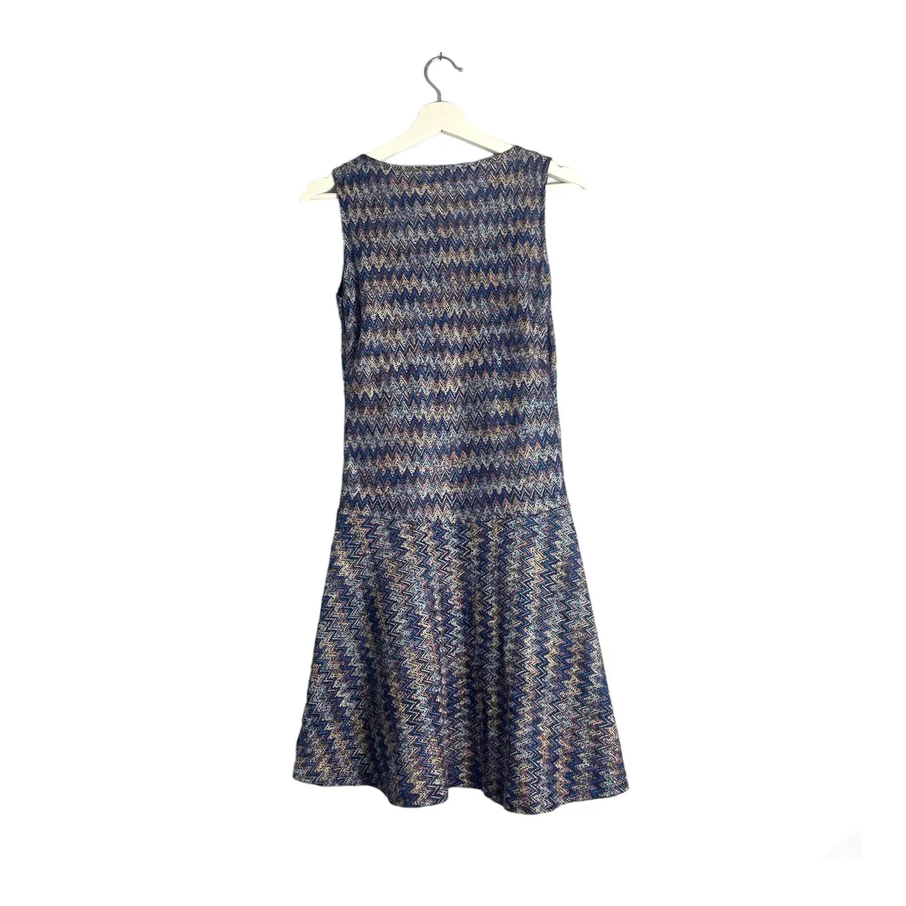 Anthropologie Maeve Westwater Chevron Knit Dress Size XS photo 5