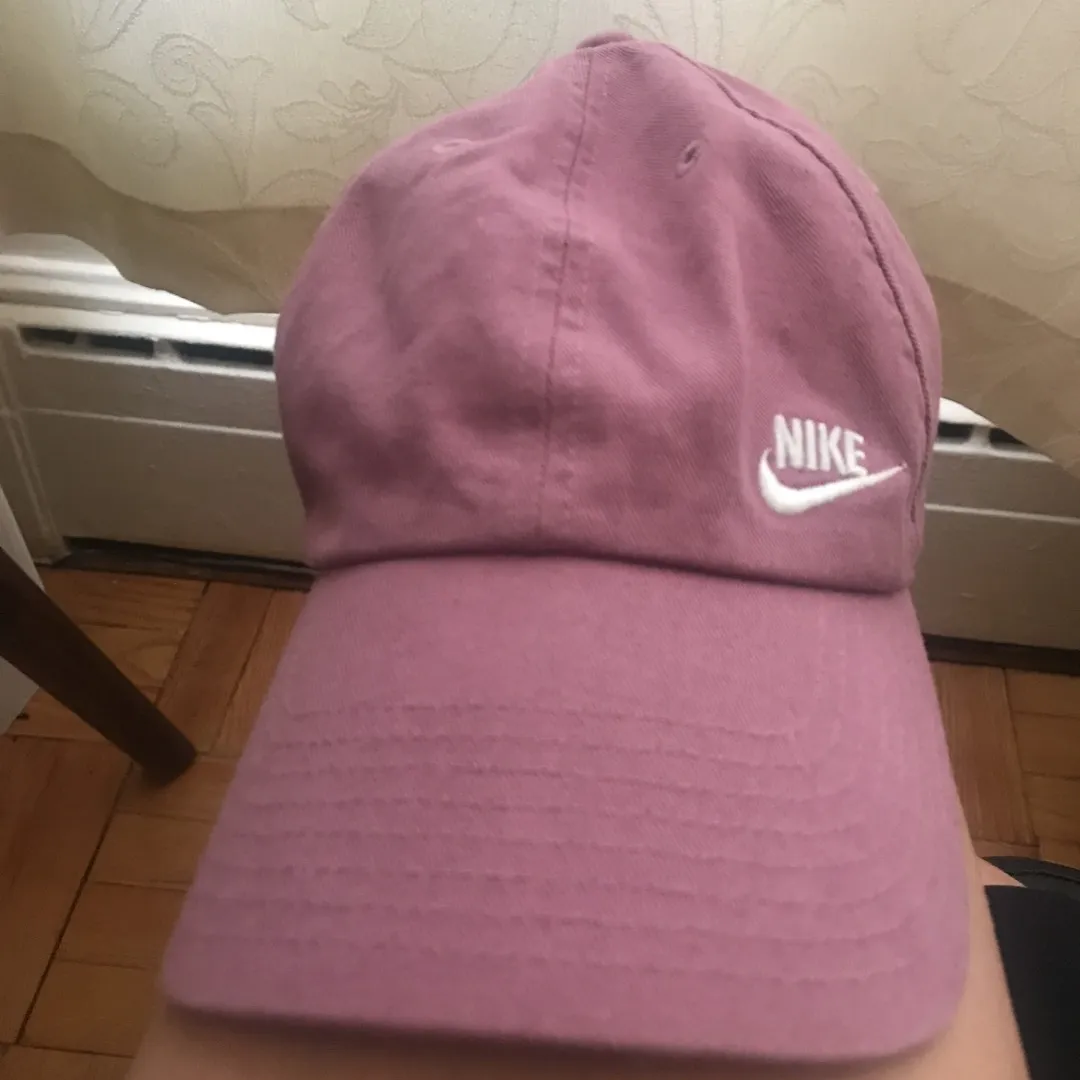 Pink Nike Dad Hat photo 3