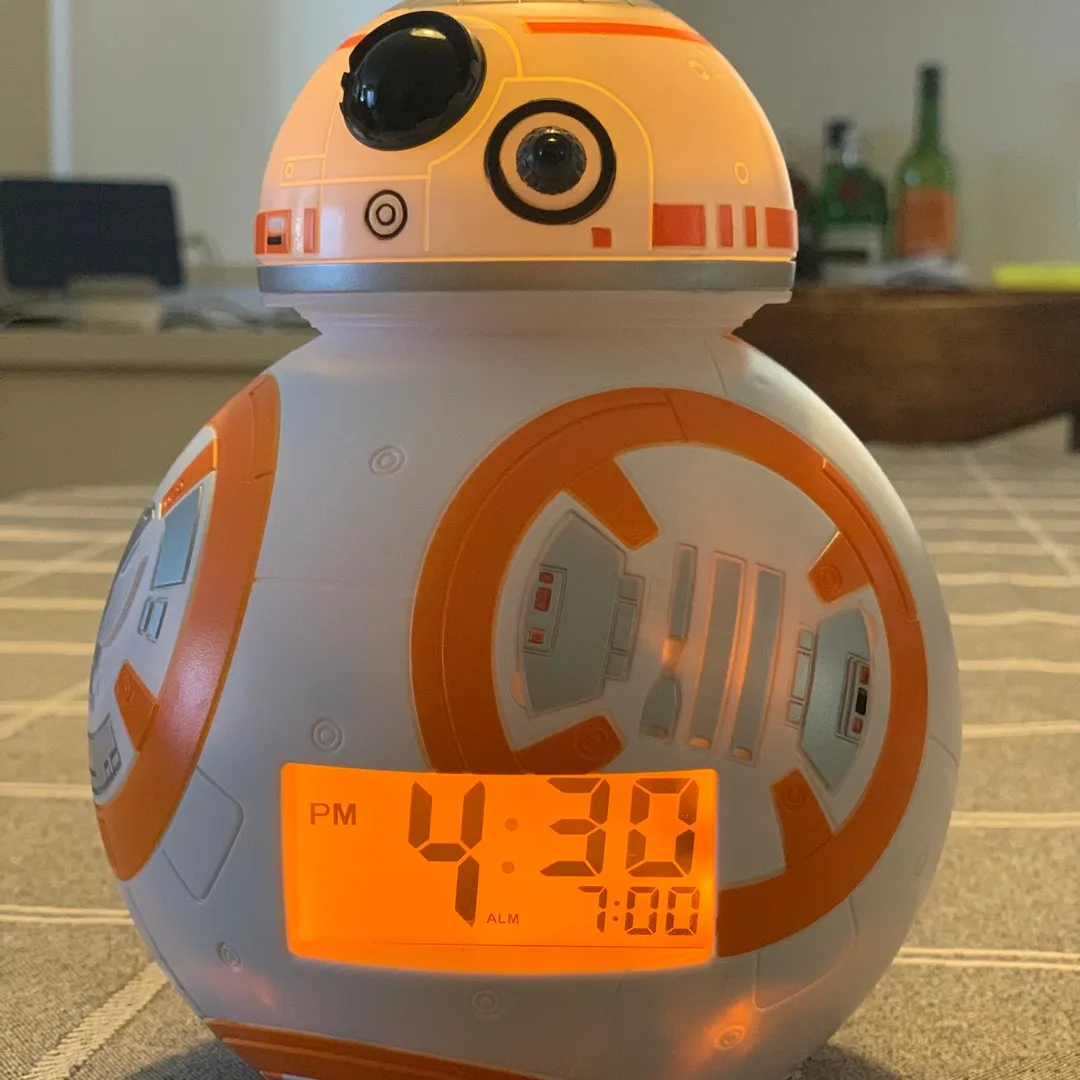 BB8 Star Wars Alarm Clock photo 1