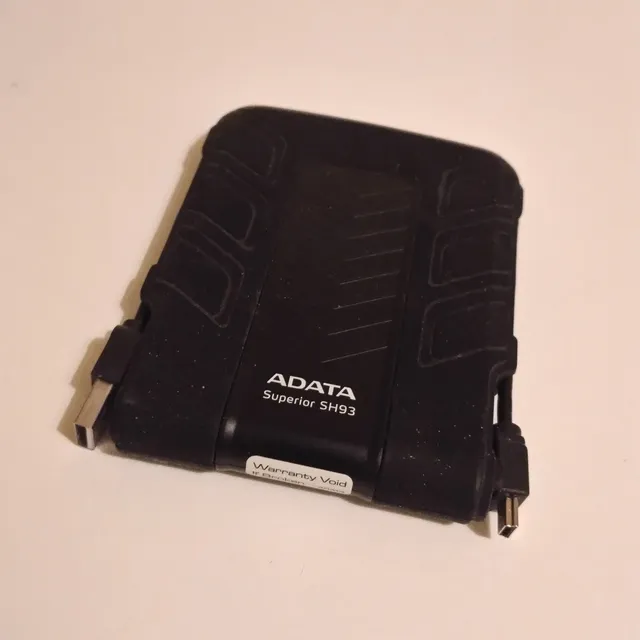 ADATA 500GB USB 2.0 Portable External Hard Drive photo 1