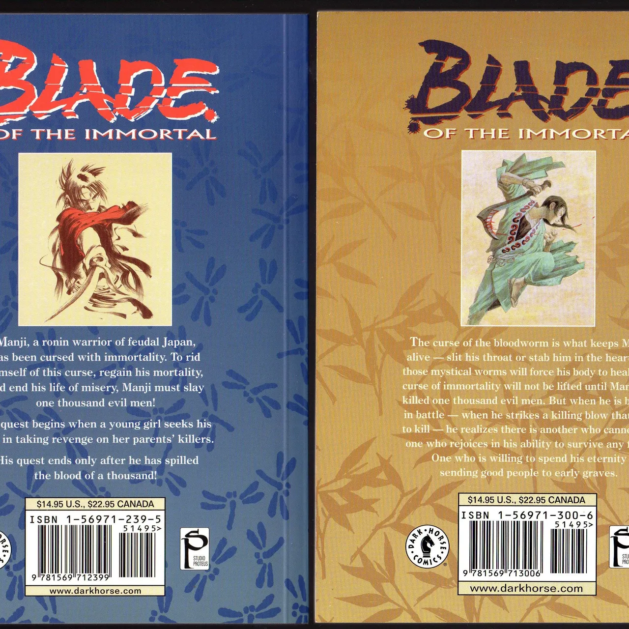 Blade of the Immortal, volumes 1 & 2 (manga) photo 3