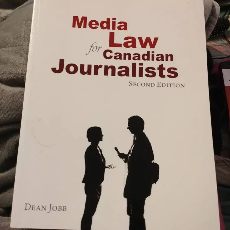 Media Law For Canadian Journalists photo 1