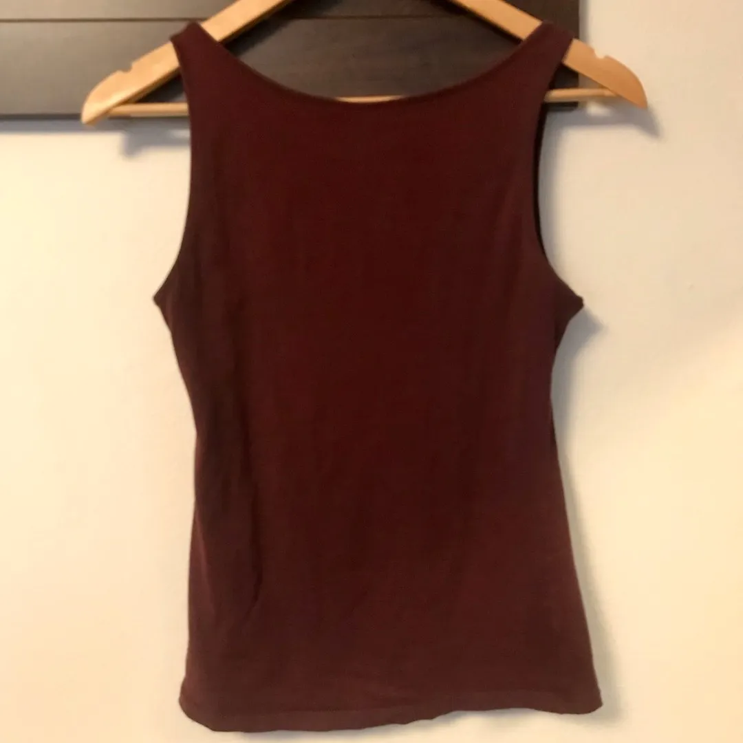 H&M Red Tank Top (S) photo 3
