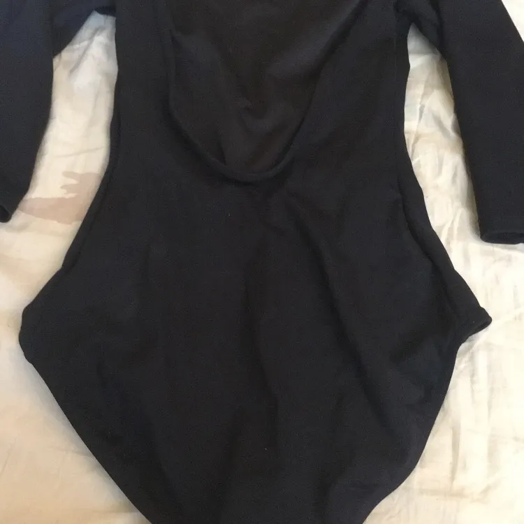 Black Leotard With Low Back (size S) photo 3