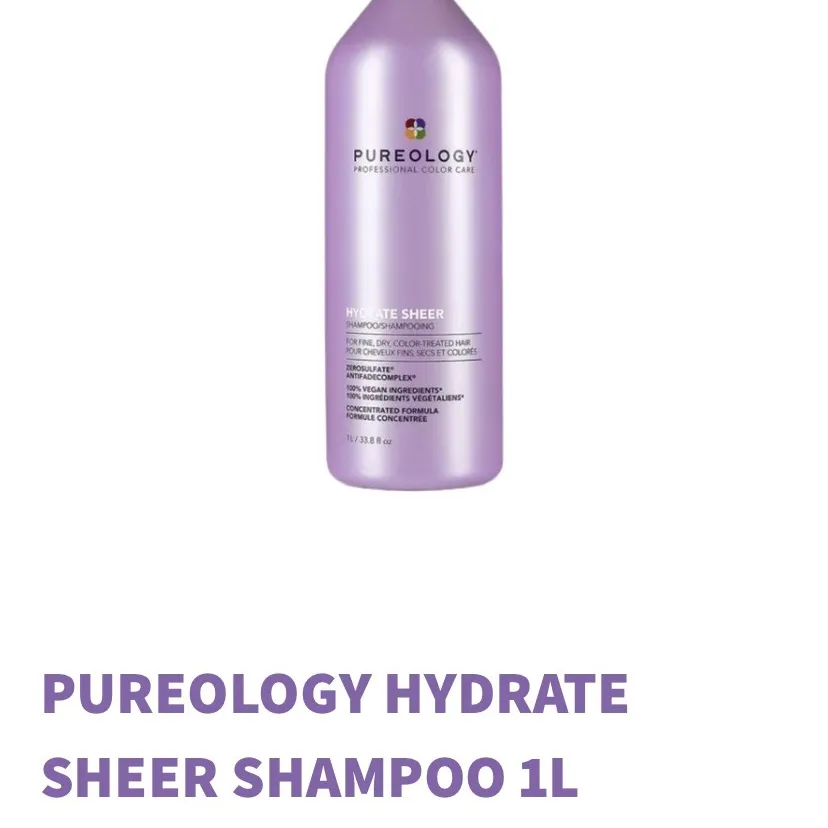PUREOLOGY shampoo & conditioner photo 1