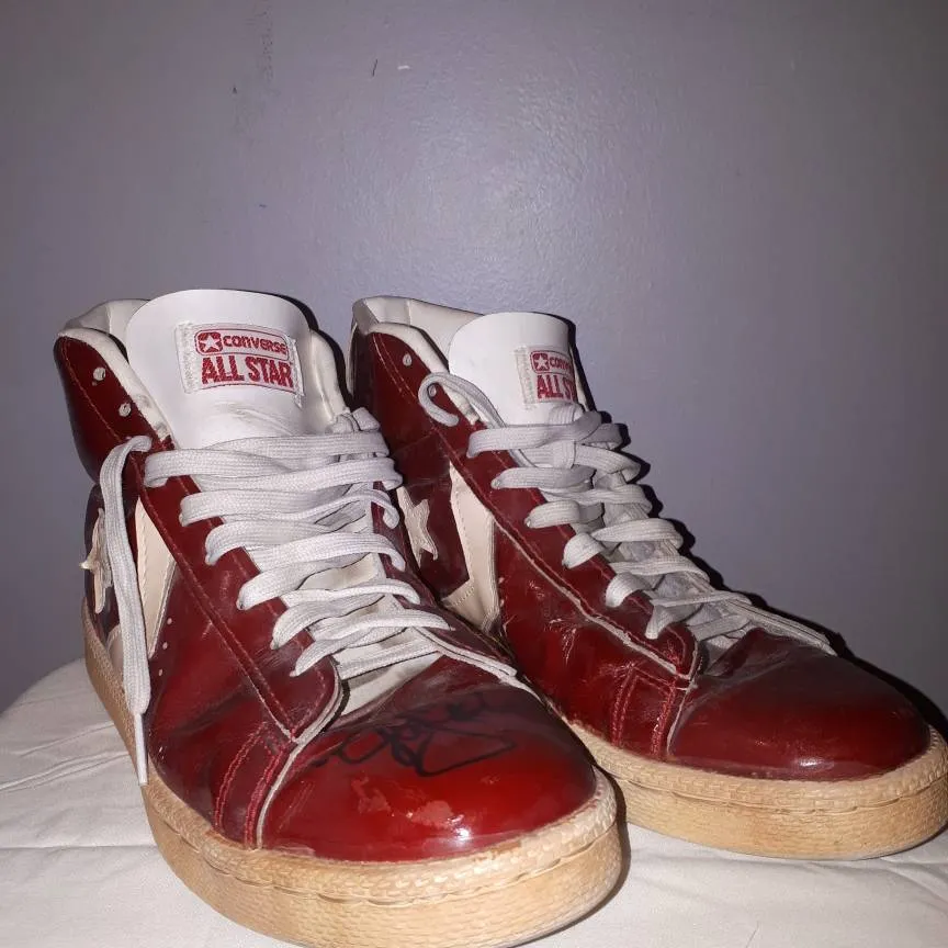 Rare Signed Converse ALLSTAR Sneakers photo 1
