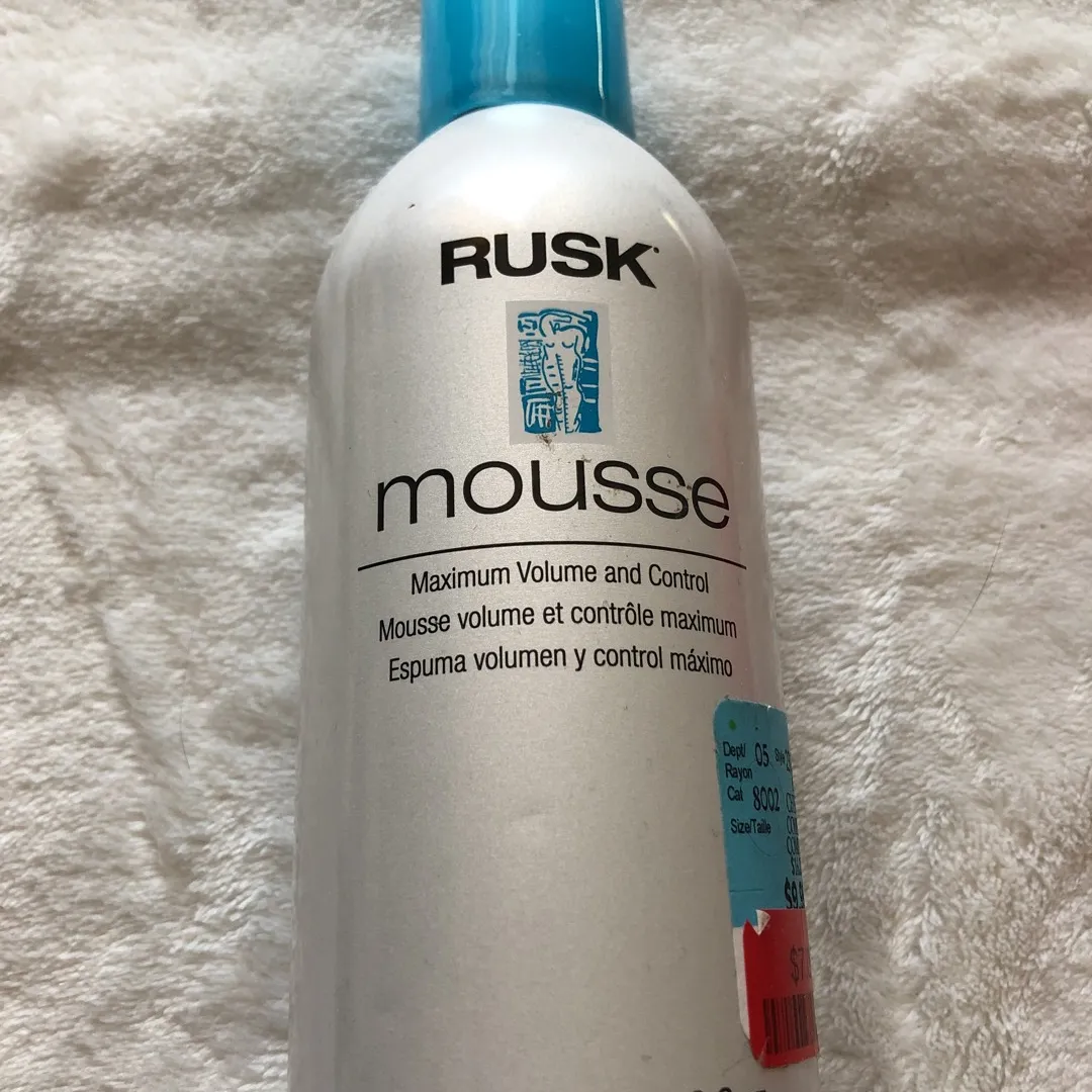 Rusk Maximum Volume And Control Mousse photo 1