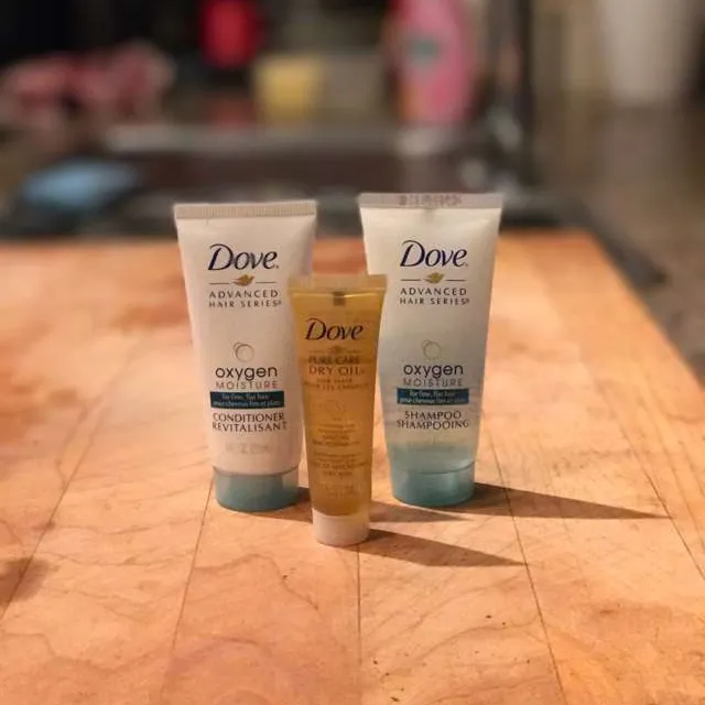 Shampoo/conditioner/oil Set Sample - Dove photo 1