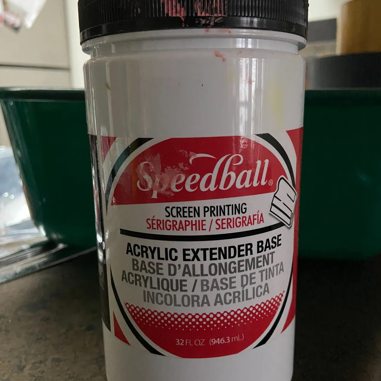 Speedball acrylic extender base photo 1