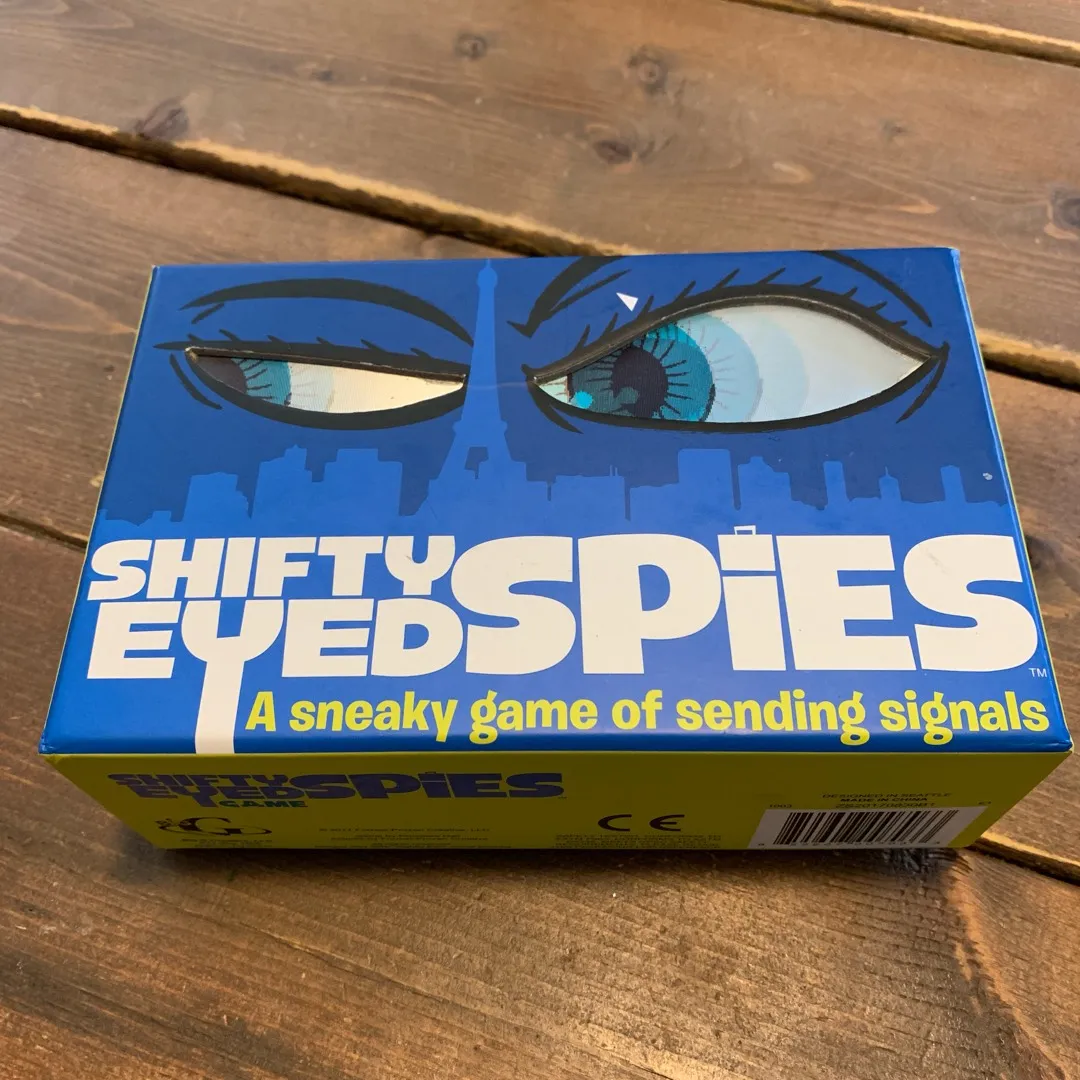 Shifty Eyed Spies Board Game / Card Game photo 1