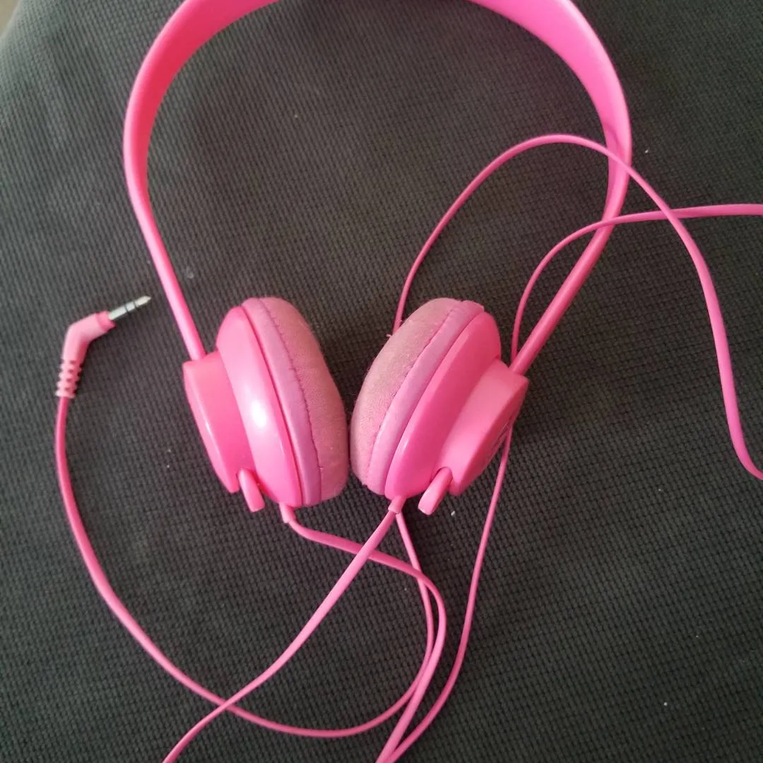 Pink, Over The Ear Headphones photo 1