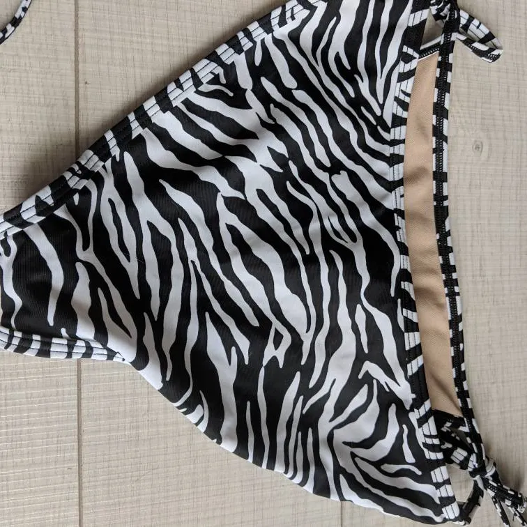 Zebra Print American Apparel Bikini photo 7