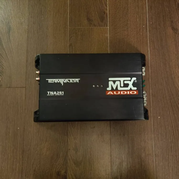 MTX Terminator 250 Watt Mono Block Sub Amp. photo 1