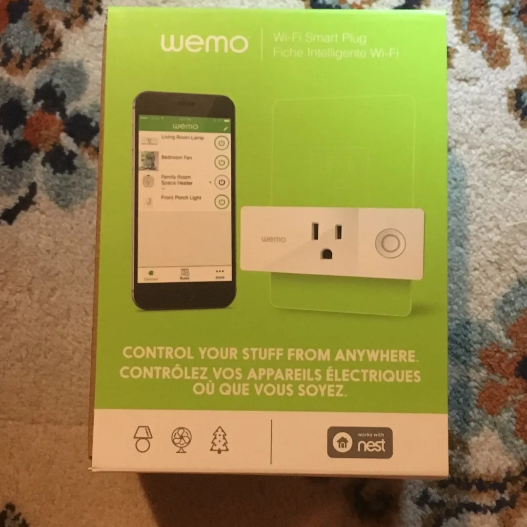 Wemo Wifi Smartplug photo 1