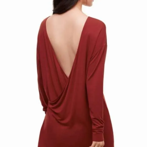 Wilfred Celles Open Back Top Tunic Long Sleeve photo 1