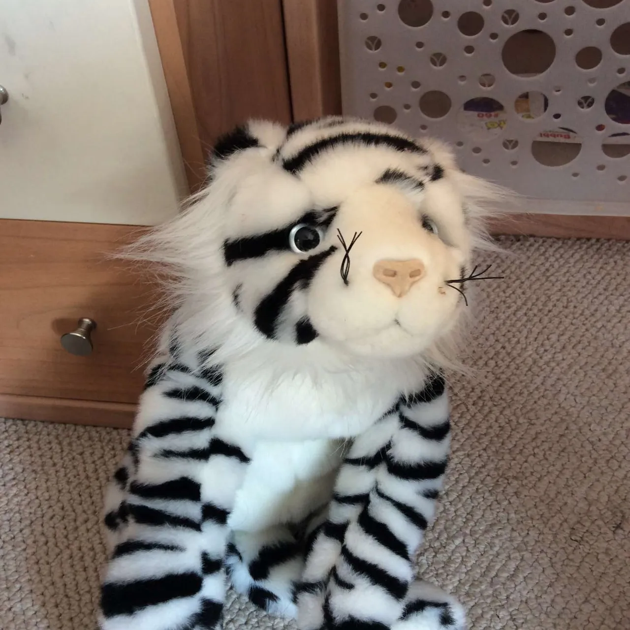 White Tiger Stuffed Toy photo 1