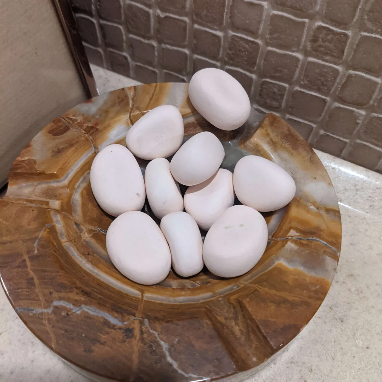 muji unglazed stones for essential oils photo 1