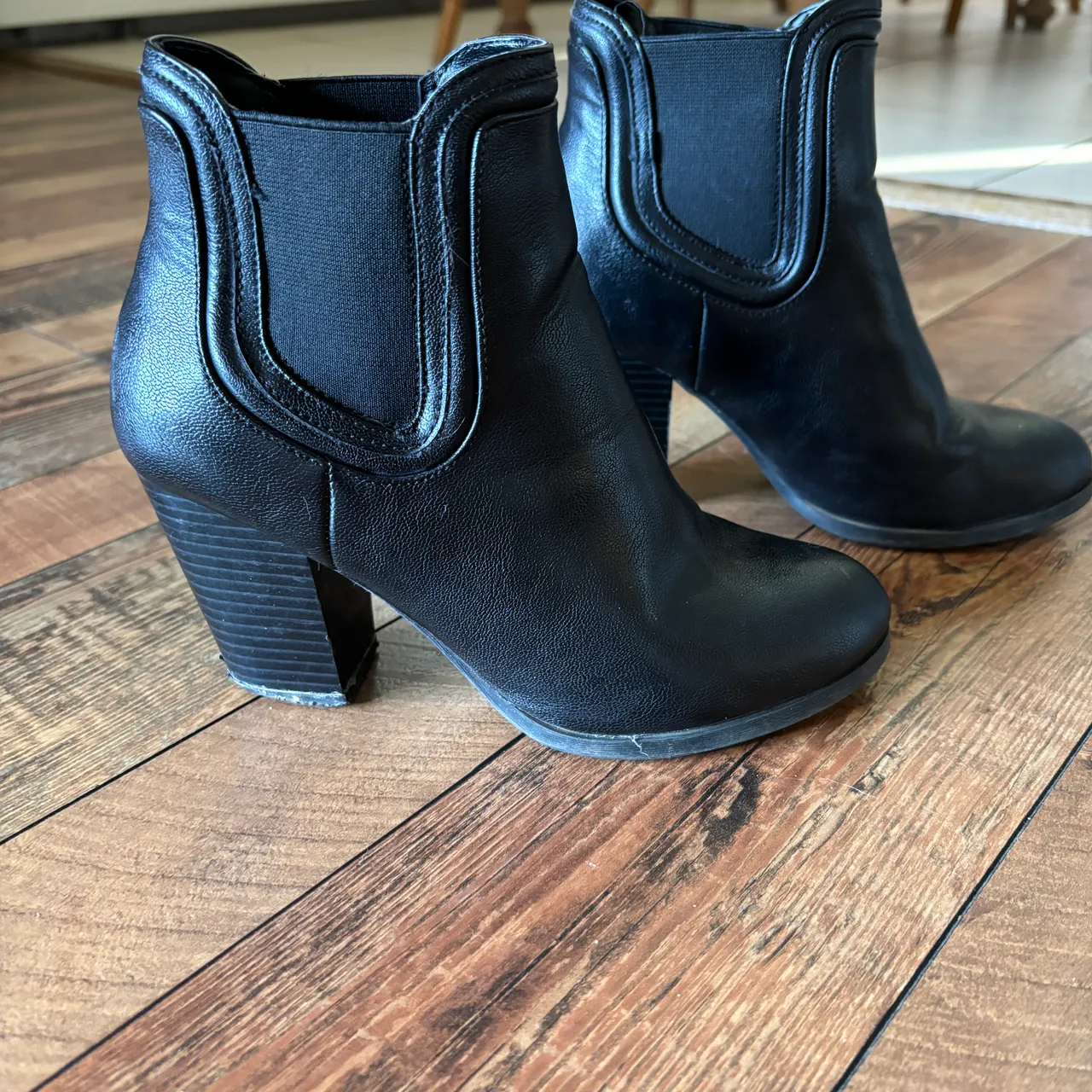 Size 6 Call it Spring high heel booties  photo 1