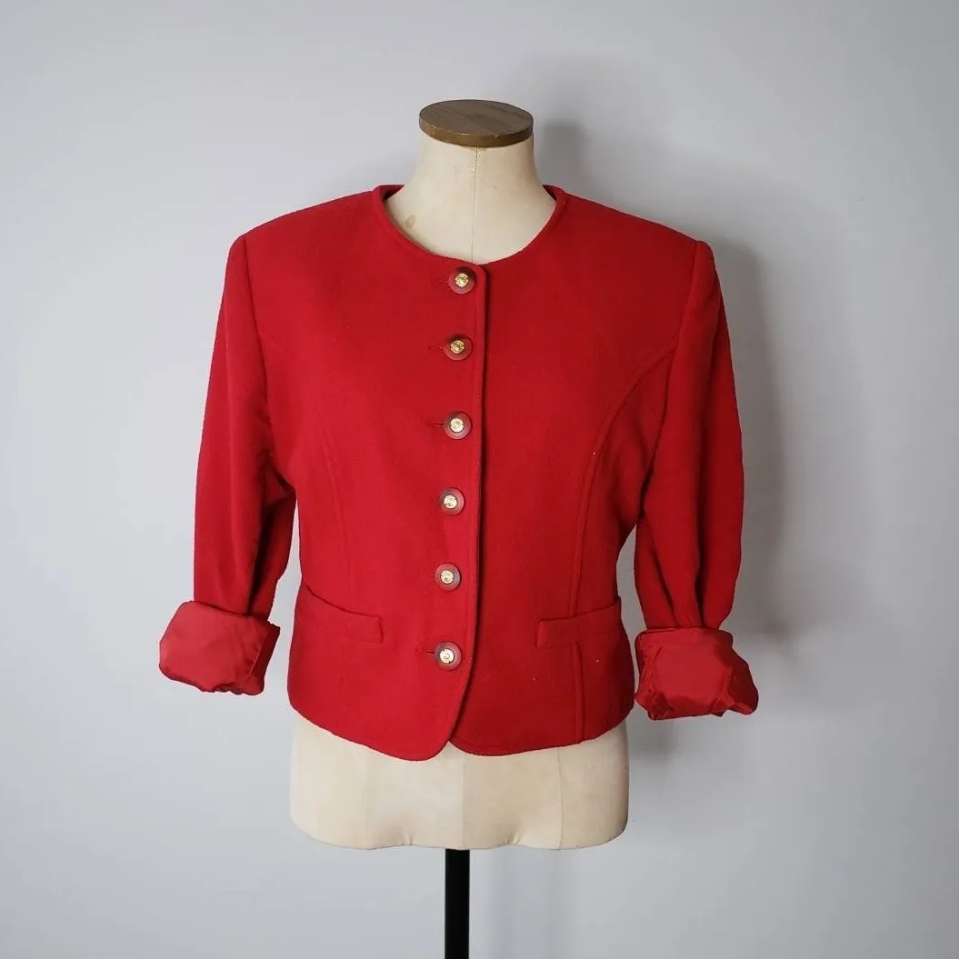 Vintage Red Coat photo 1