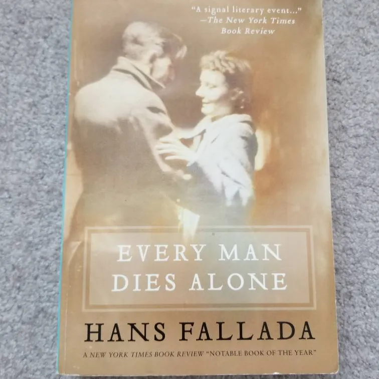 Book: Every Man Dies Alone (By: Hans Fallada) photo 1