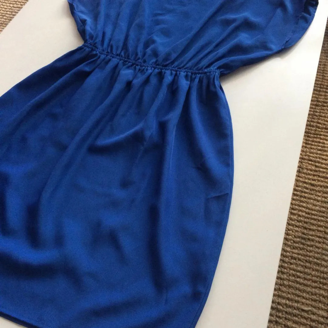 Cobalt royal blue high waist Summer Dress photo 1