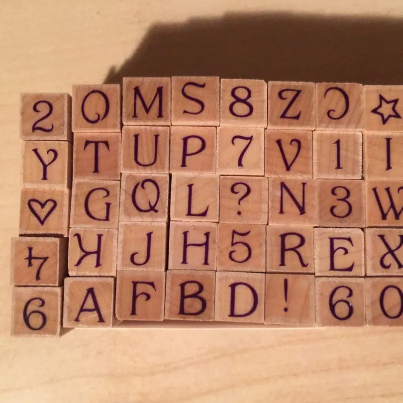 Rubber Stamps: Numbers, Letters And More! photo 1