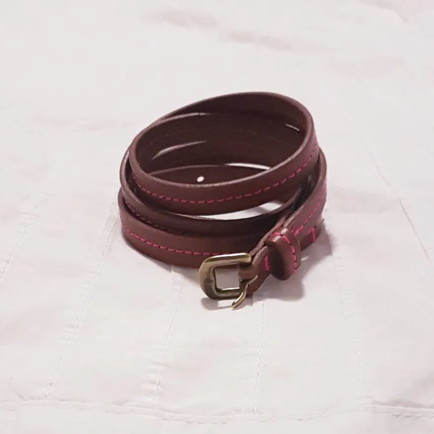 TNA Leather Belt (Small) photo 3