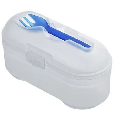 Snack Container With Built In Fork photo 3