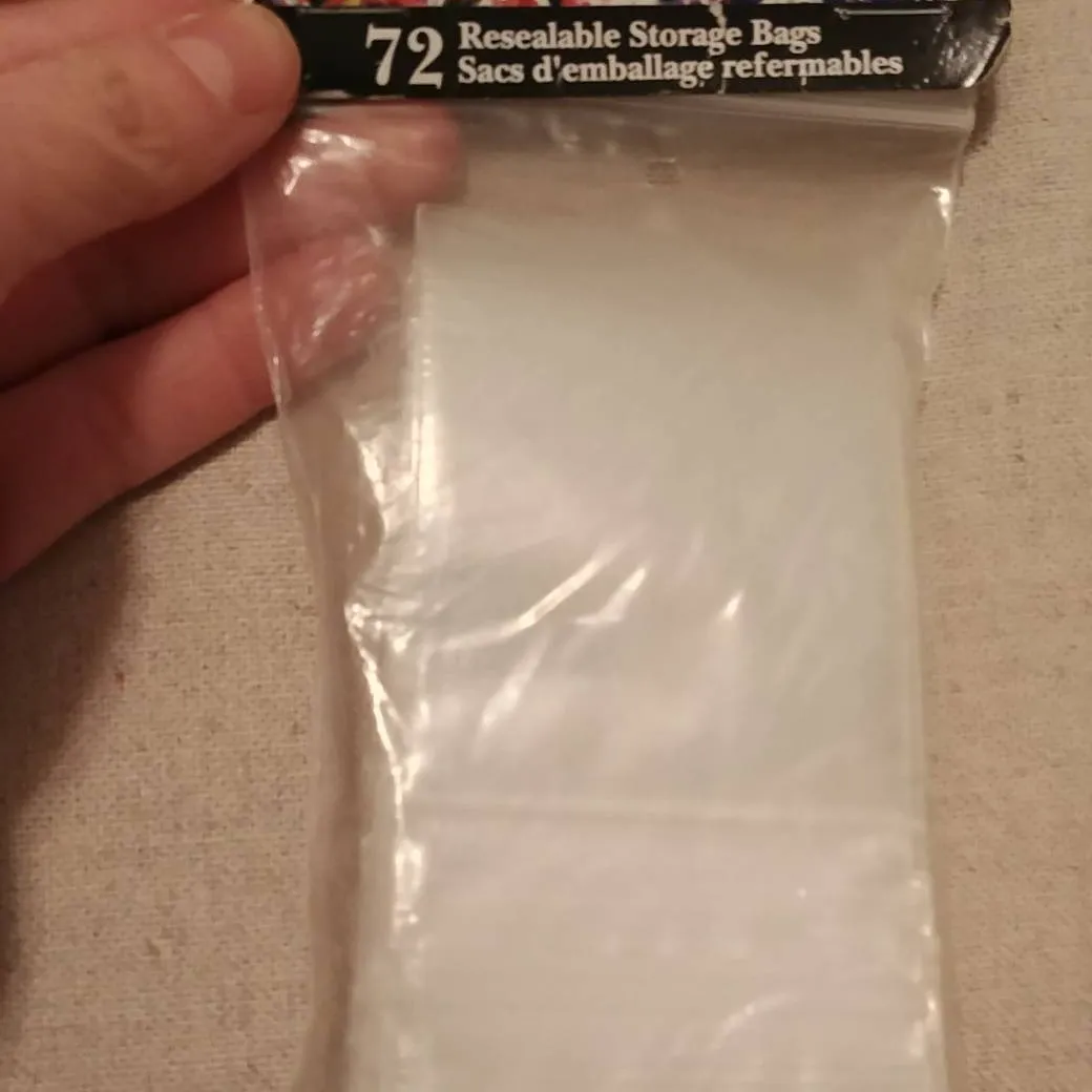 72 Resealable Storage Bags For Crafts photo 1