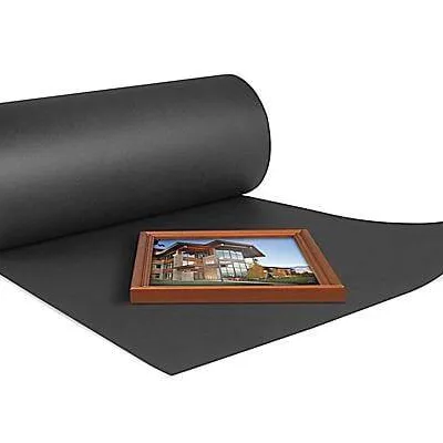 ∞ Smooth Black Kraft Paper, One Side Water-resistant photo 1
