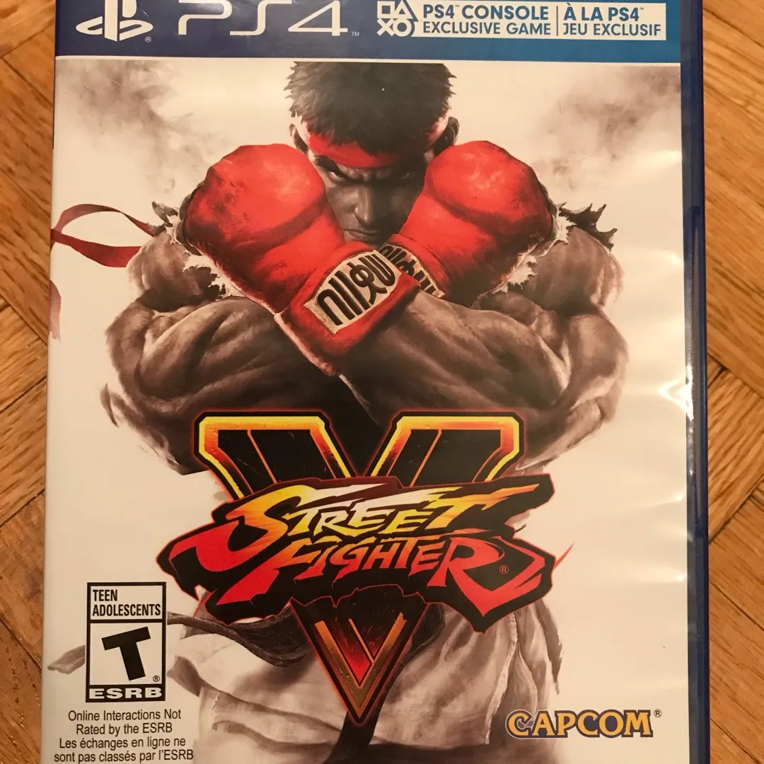 Street Fighter 5 PS4 photo 1
