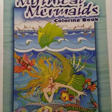 Mythical Mermaids Colouring Book photo 1