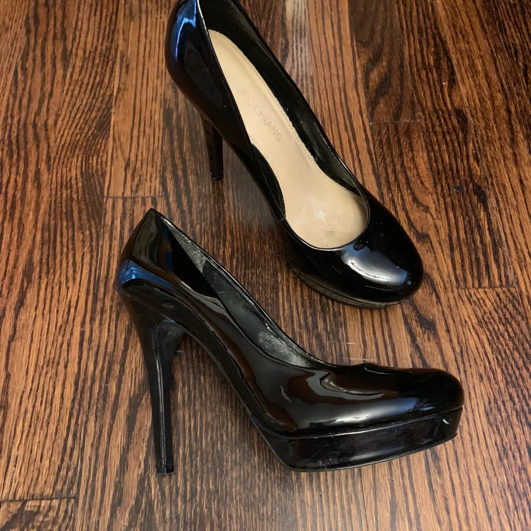 Black Heels - Size 7 photo 1