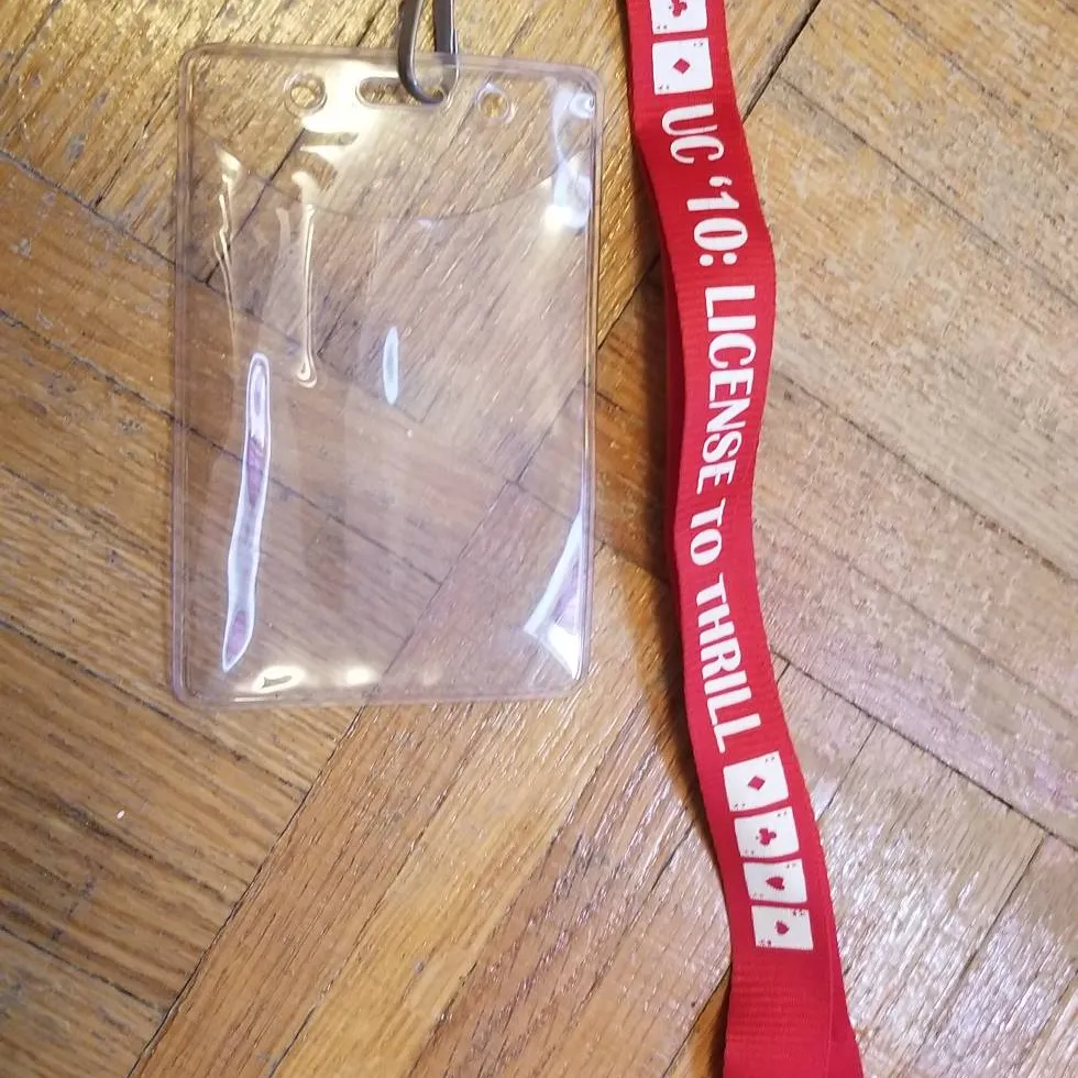 Lanyard ("UC '10: LICENSE TO THRILL") (free with trade) photo 1