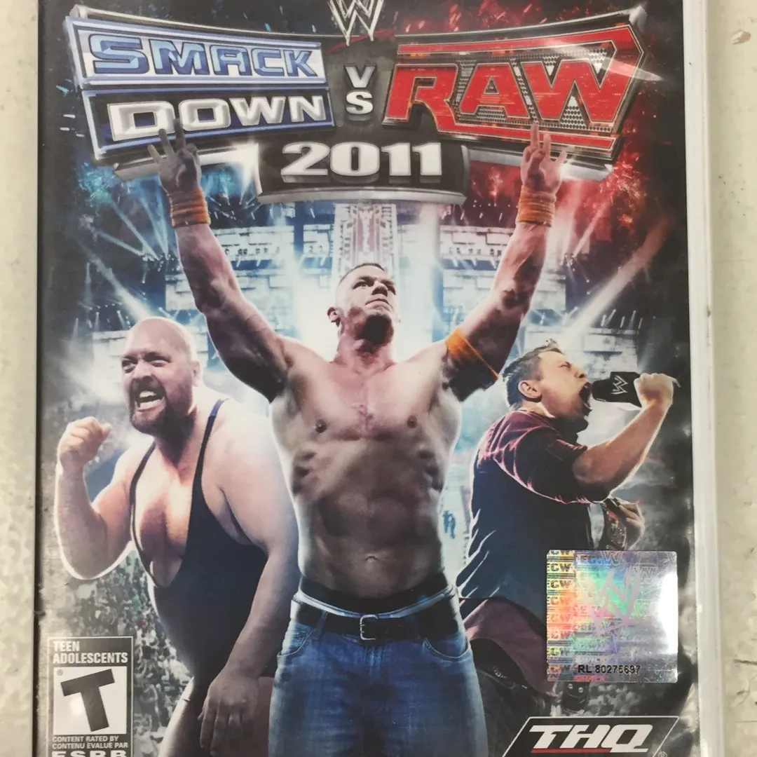 Nintendo Wii WWE Smackdown Vs Raw 2011 photo 1