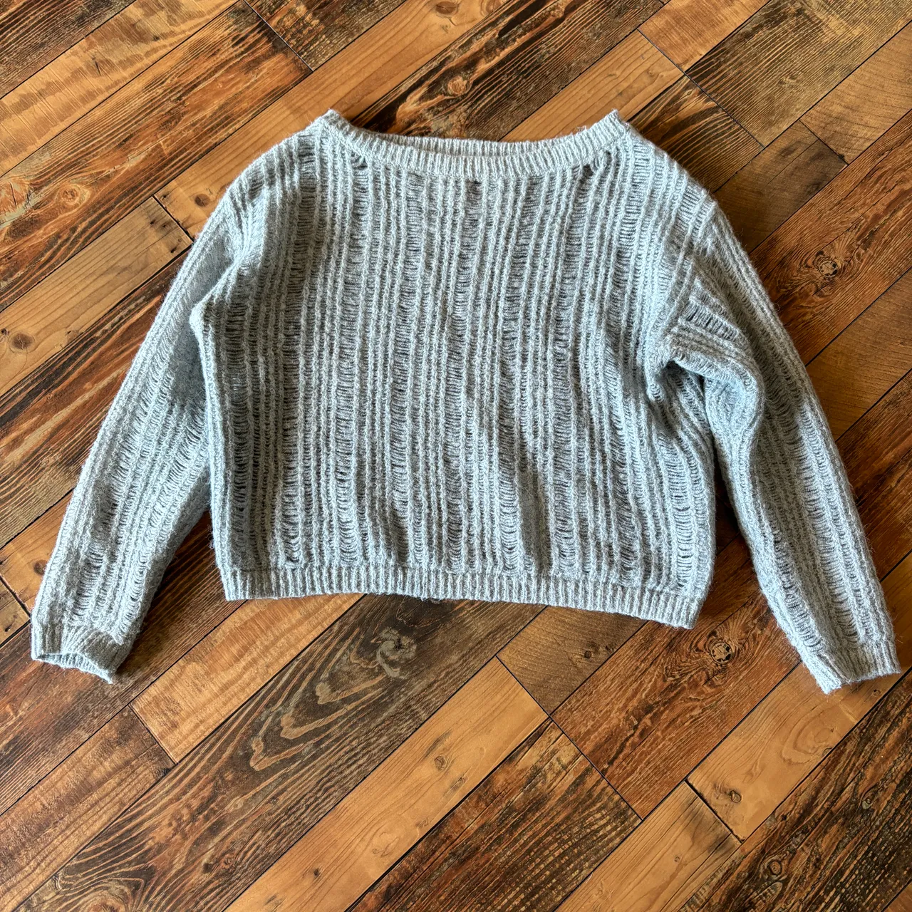 Size XS Dynamite sheer wool sweater  photo 1