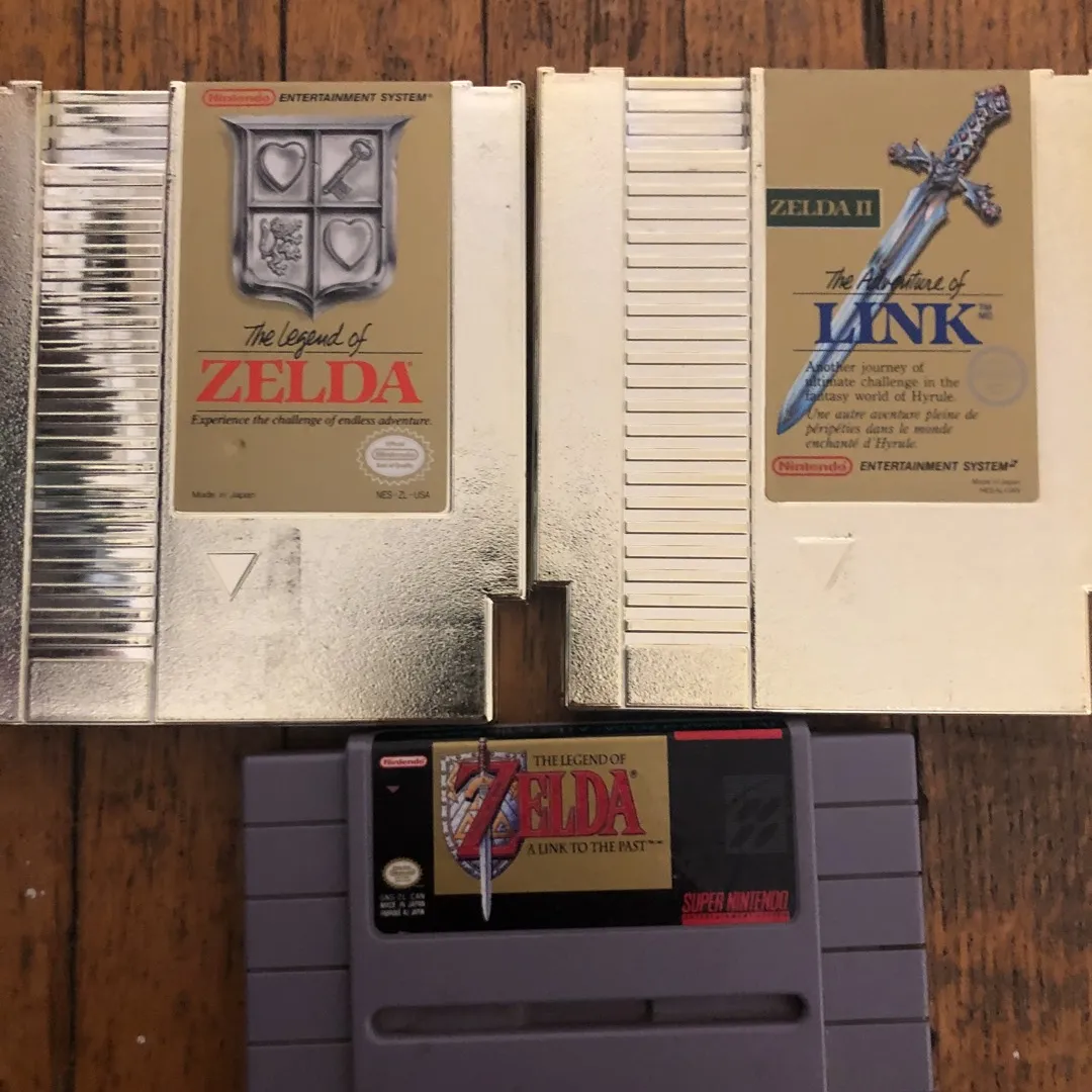 Legend Of Zelda Games NES &SNES photo 1