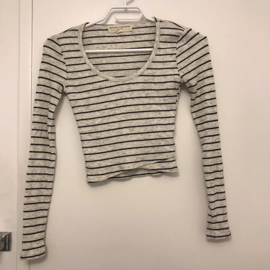 Urban Outfitters XS Striped Cropt Top photo 1