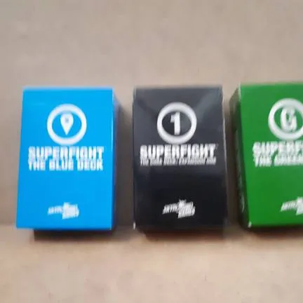 Superfight + 3 Expansion packs! photo 5