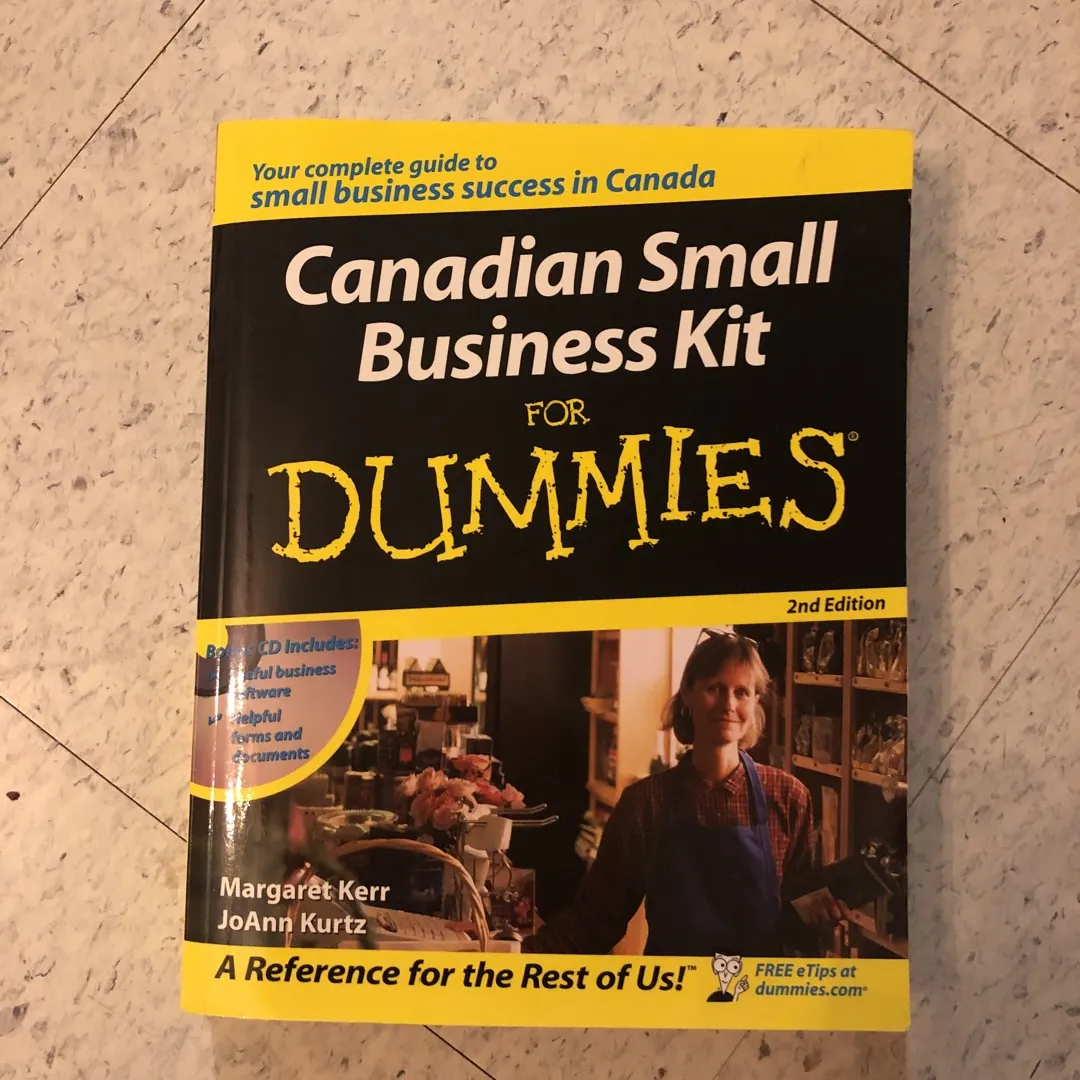 Canadian Small Business For Dummies Book photo 1